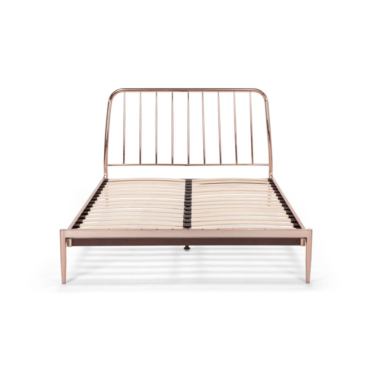Made.Com Alana Copper Finish Double Bed Frame